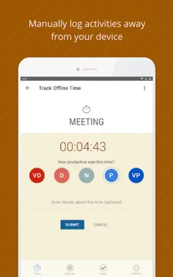 RescueTime android App screenshot 0