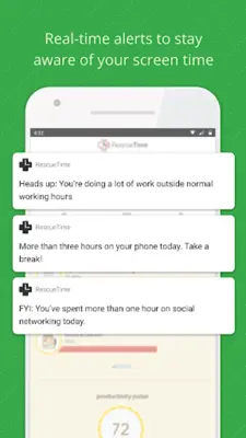 RescueTime android App screenshot 6